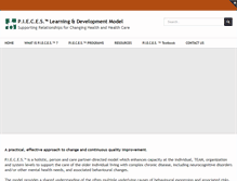 Tablet Screenshot of pieceslearning.com
